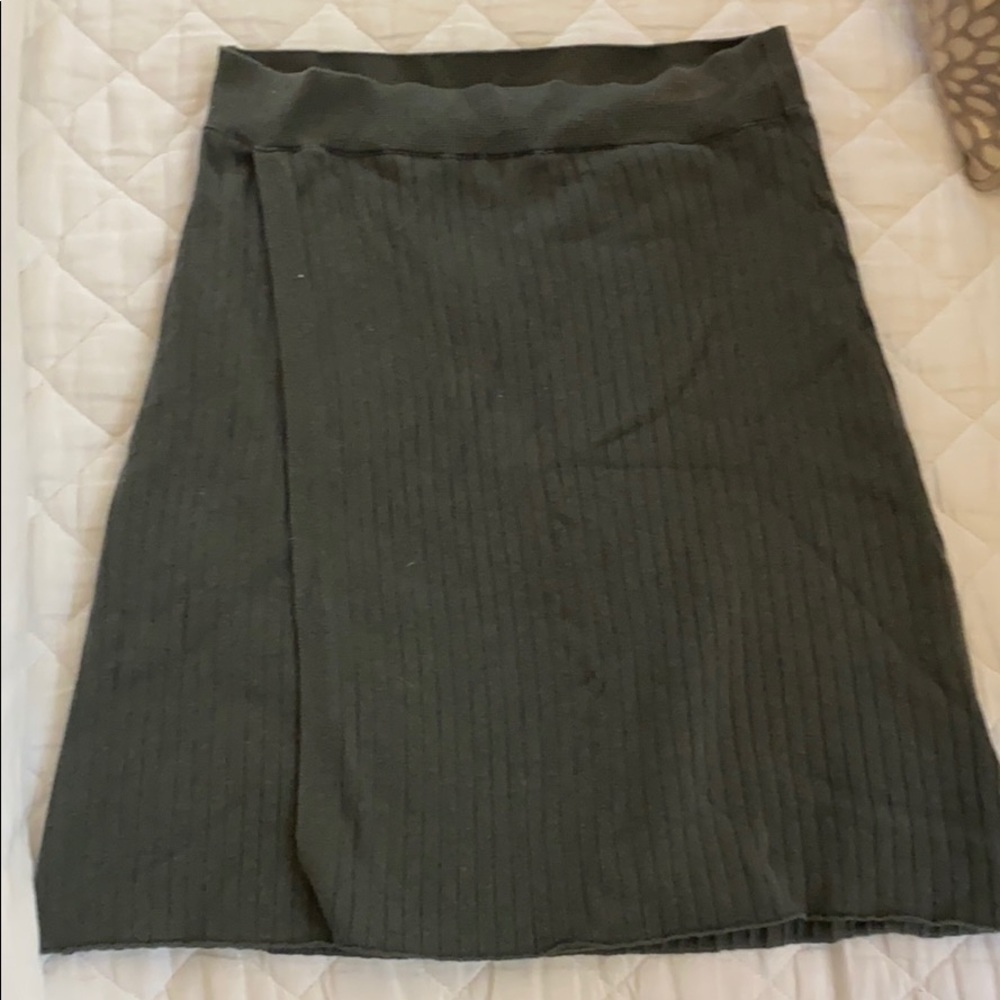 Free people green skirt
